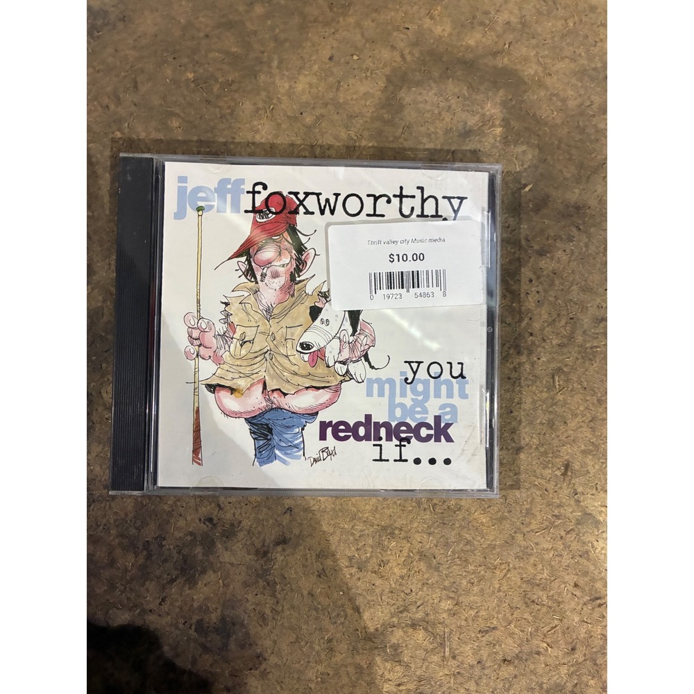 Jeff Foxworthy You Might Be a Redneck If... CD 1993 Comedy Album 9362-45314-2